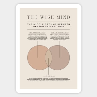 The Wise Mind Sticker